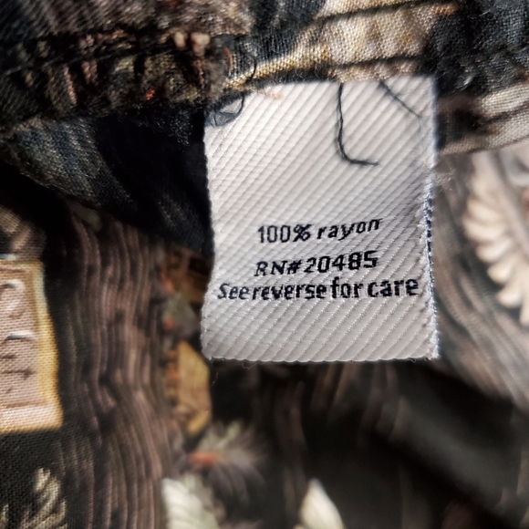 🤴👔🌴🥥🍺 Croft & Barrow Tropical Shirt - Picture 3 of 16